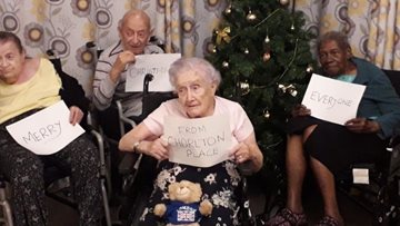 Manchester care home share Christmas spirit